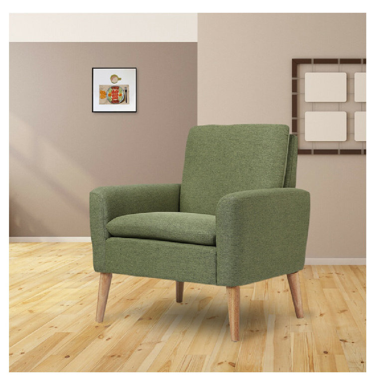 Oliver Cristyle Upholstered Armchair & Reviews Wayfair